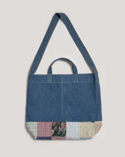 Women YMC Denim Tote Bag