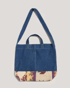 Women YMC Denim Tote Bag