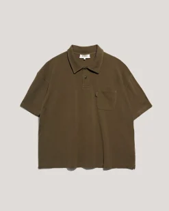 YMC Earth Polo T-Shirt