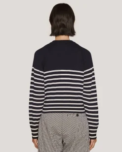 Women YMC Foxtail Stripe Cardigan