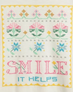 Women YMC Smile T-Shirt