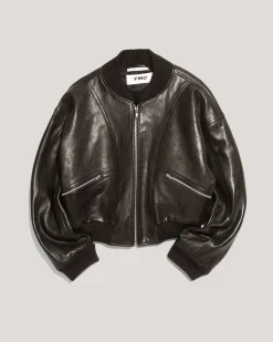 Women YMC Tenor Leather Jacket