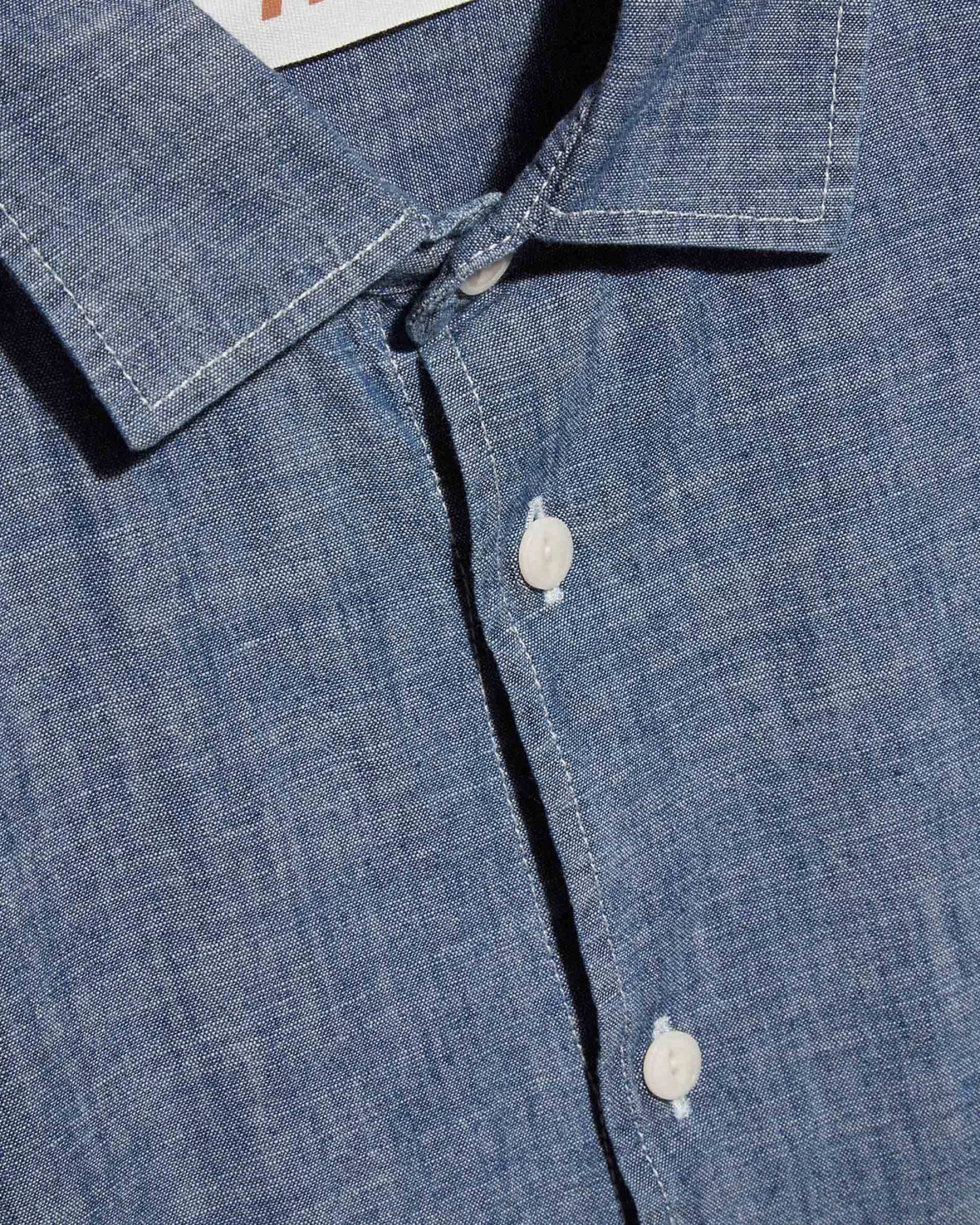 YMC Earth | Earth<Earth Curtis Shirt Indigo