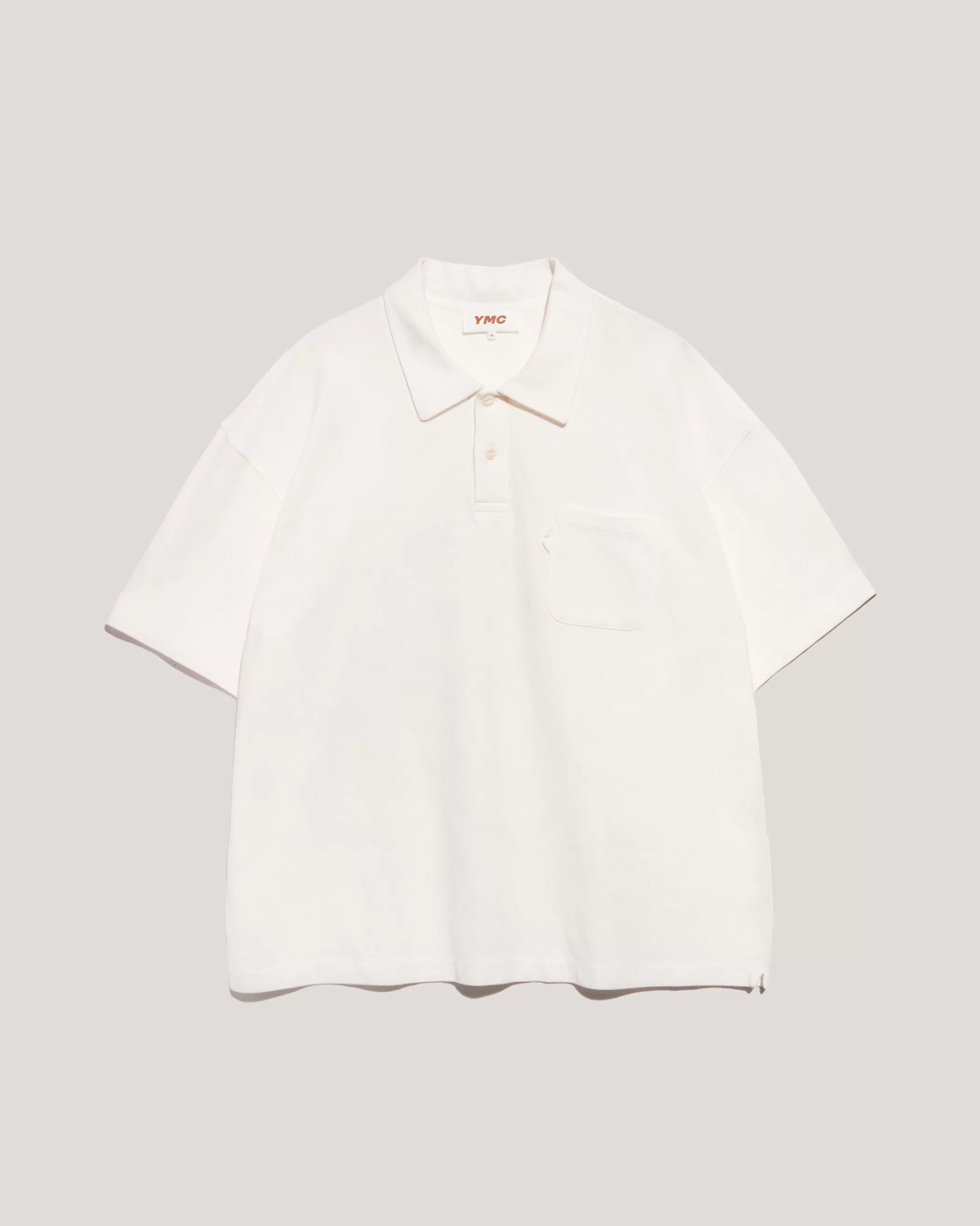 YMC Earth | Earth<Earth Polo T-Shirt White