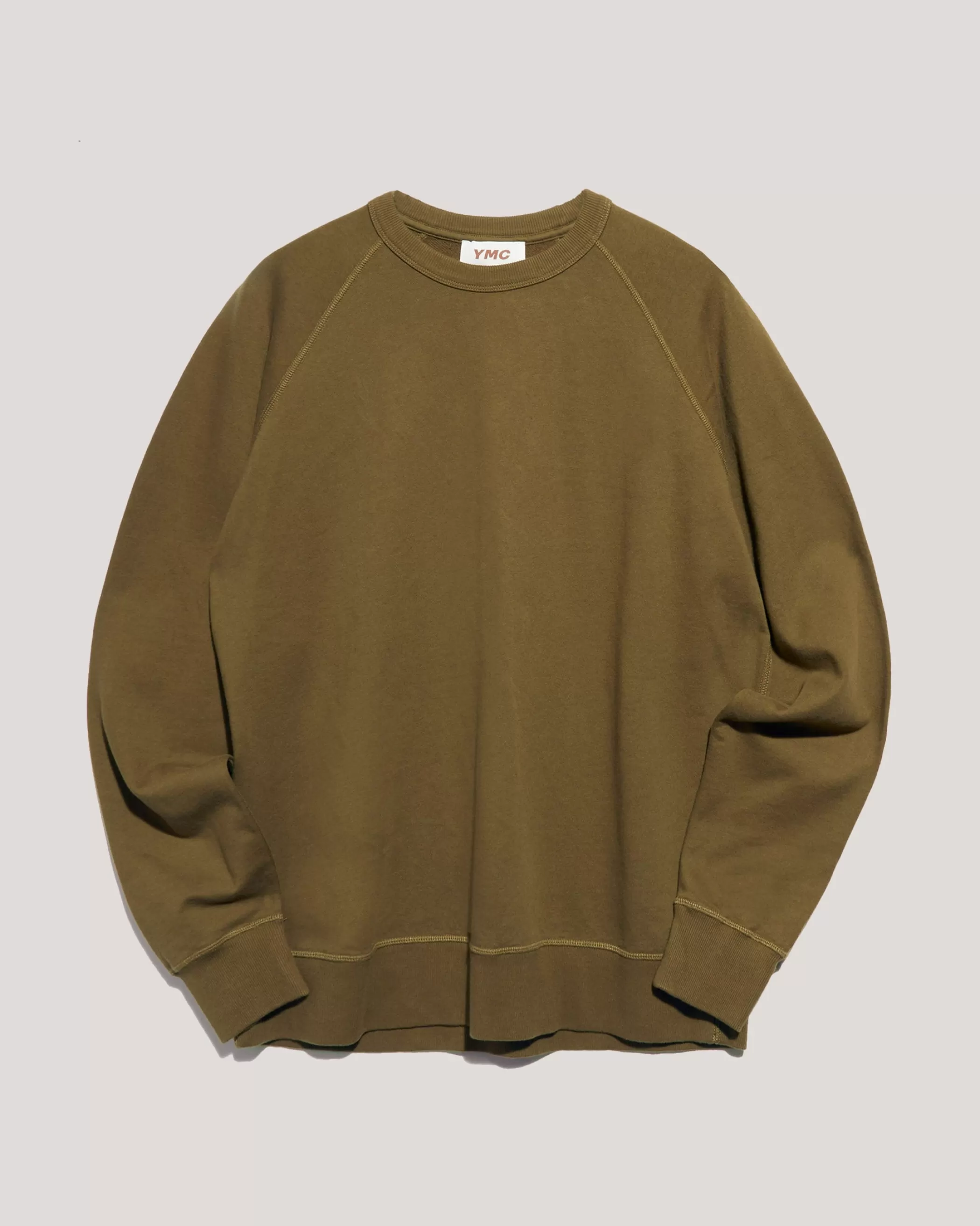 YMC Earth | Earth<Earth Shrank Sweatshirt Khaki