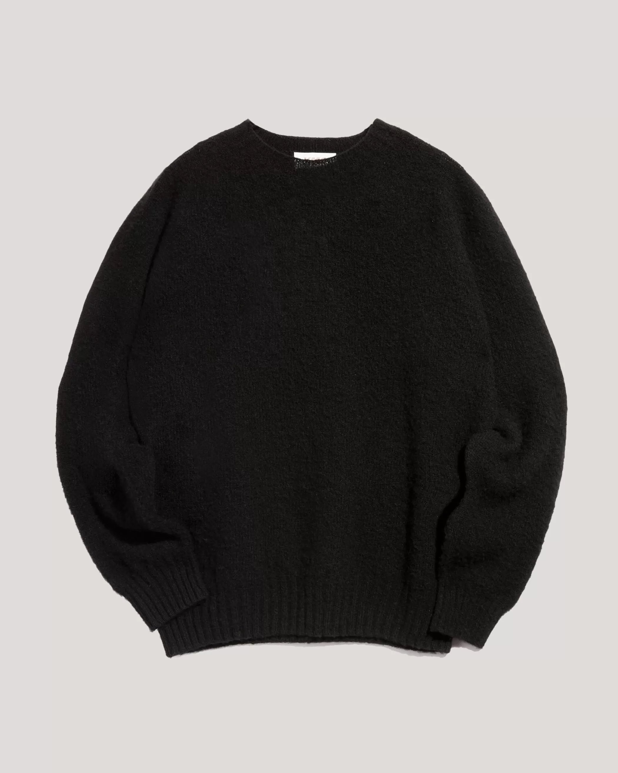 YMC Knitwear | Earth<Earth Suedehead Jumper Black