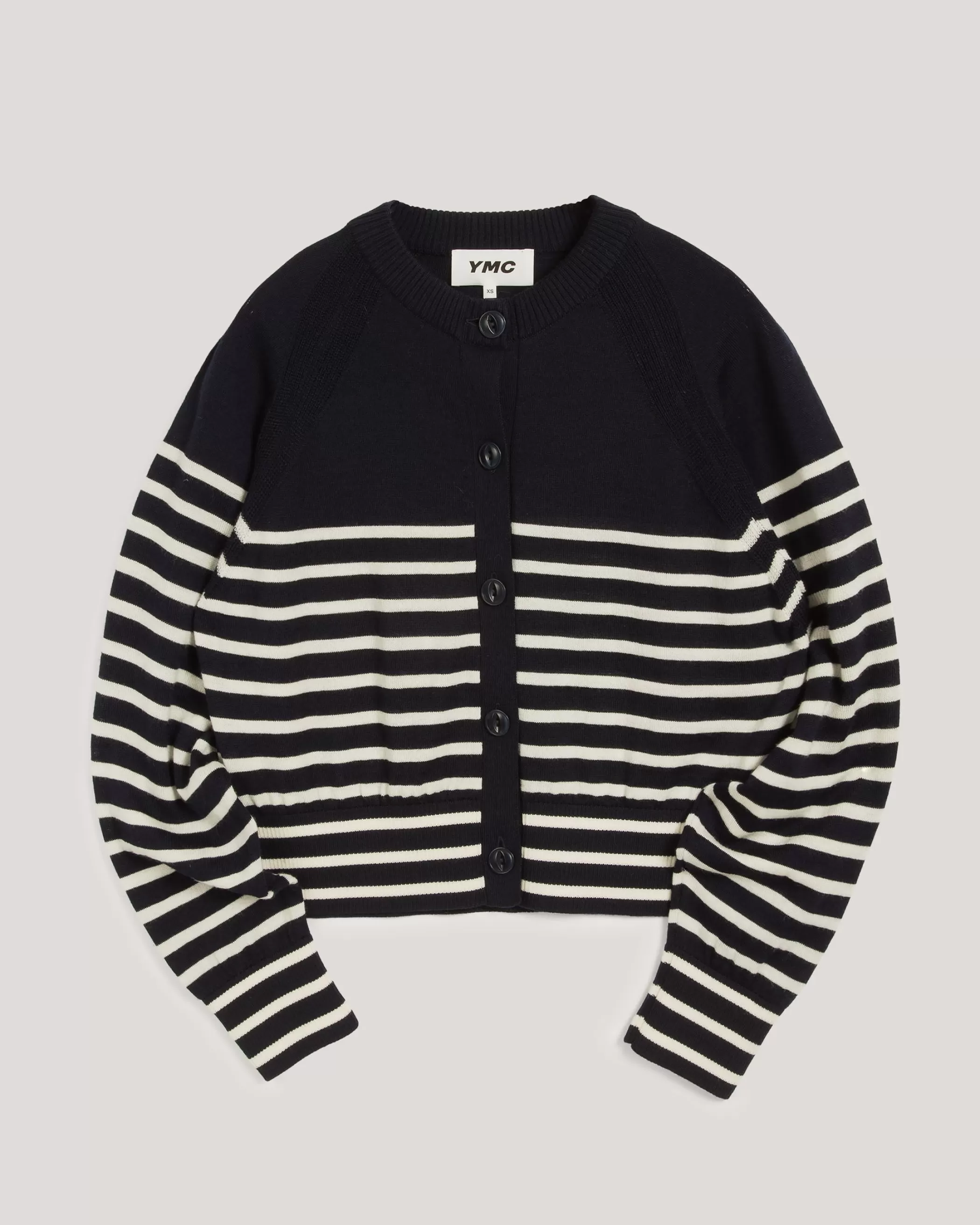 YMC Knitwear<Foxtail Stripe Cardigan Multi