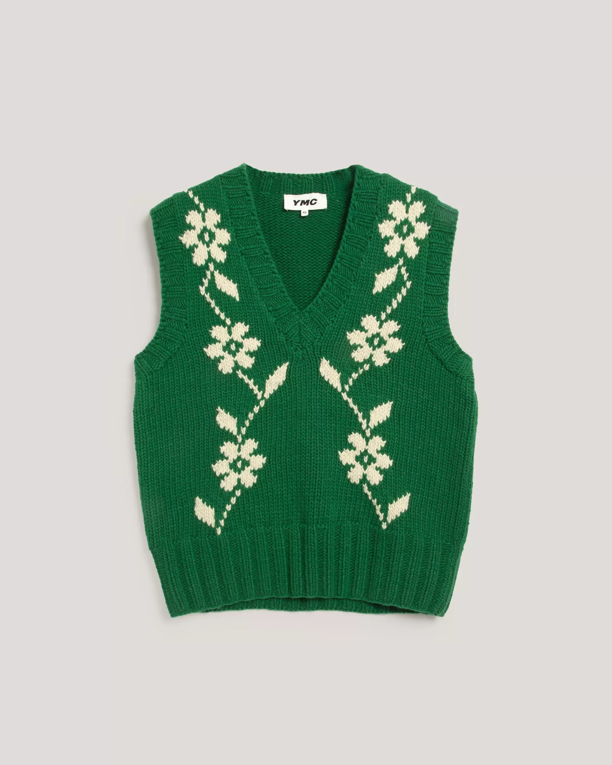 YMC Knitwear<Heidi Vest Green