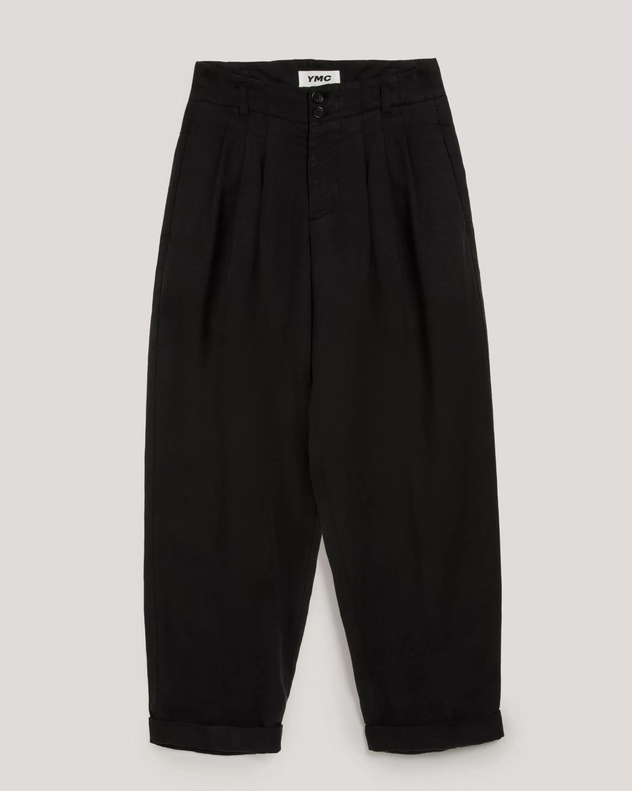 YMC Trousers<Keaton Trouser Black