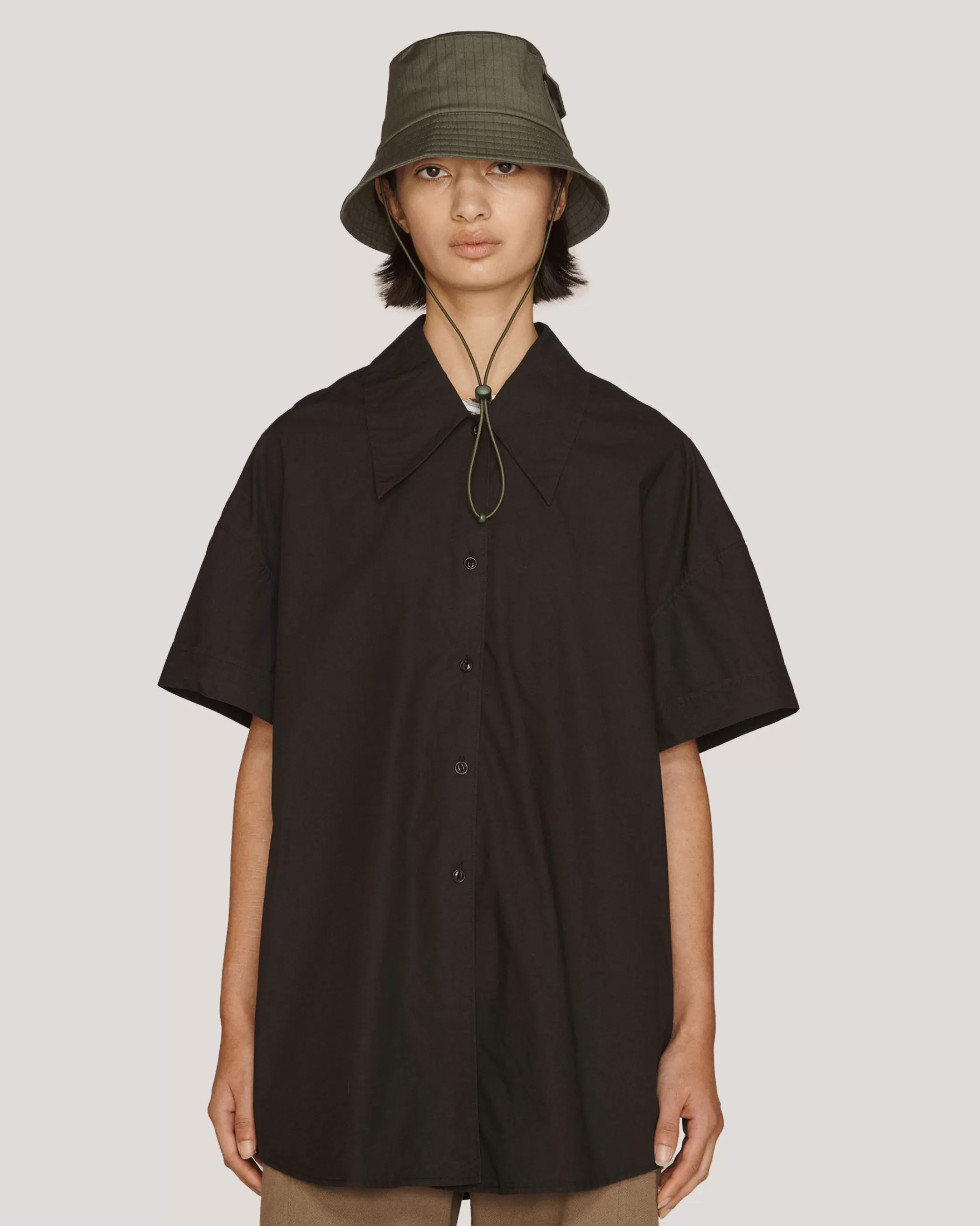 YMC Shirts<Lena Shirt Black