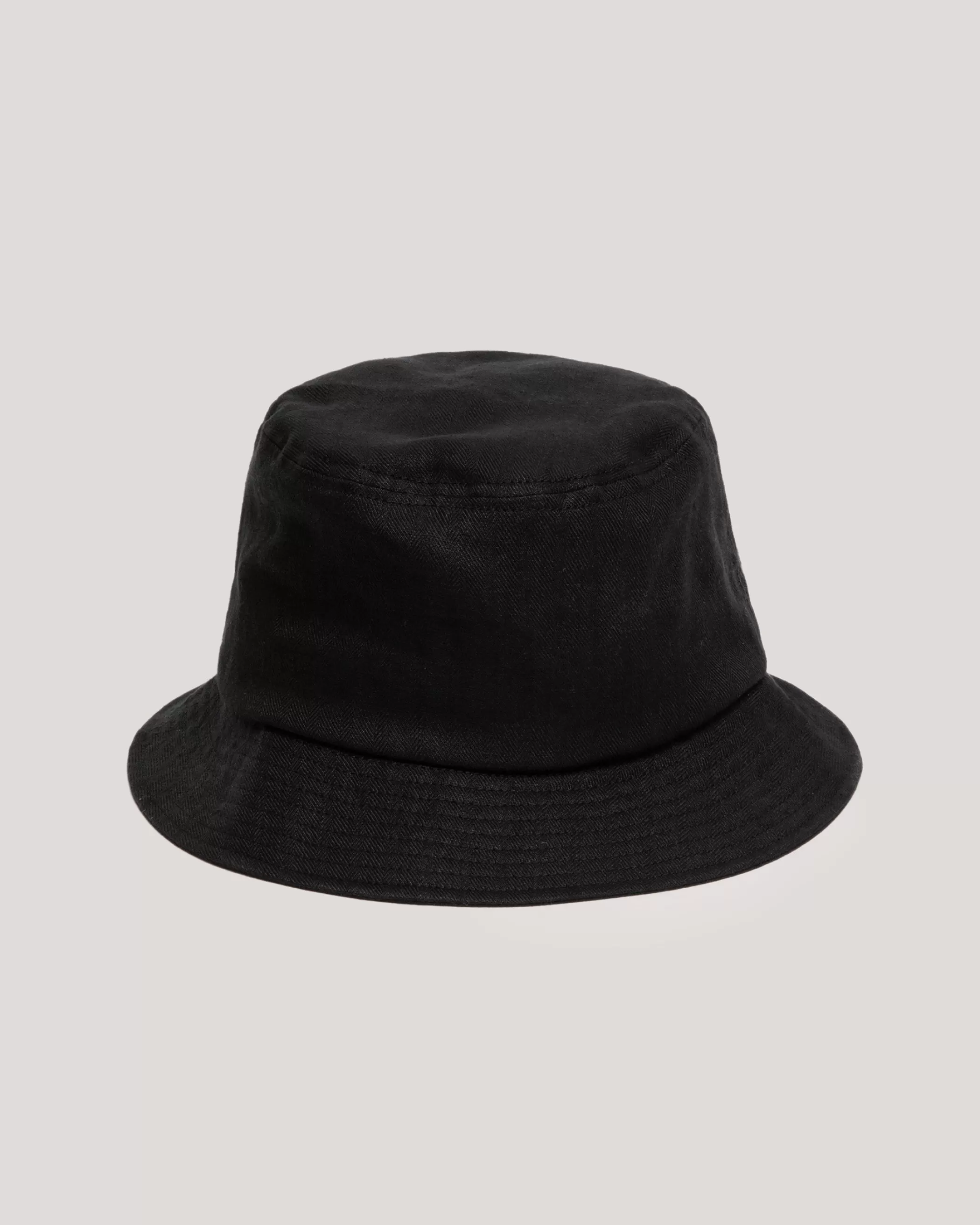 YMC Headwear | Headwear<Linen Bucket Hat Black