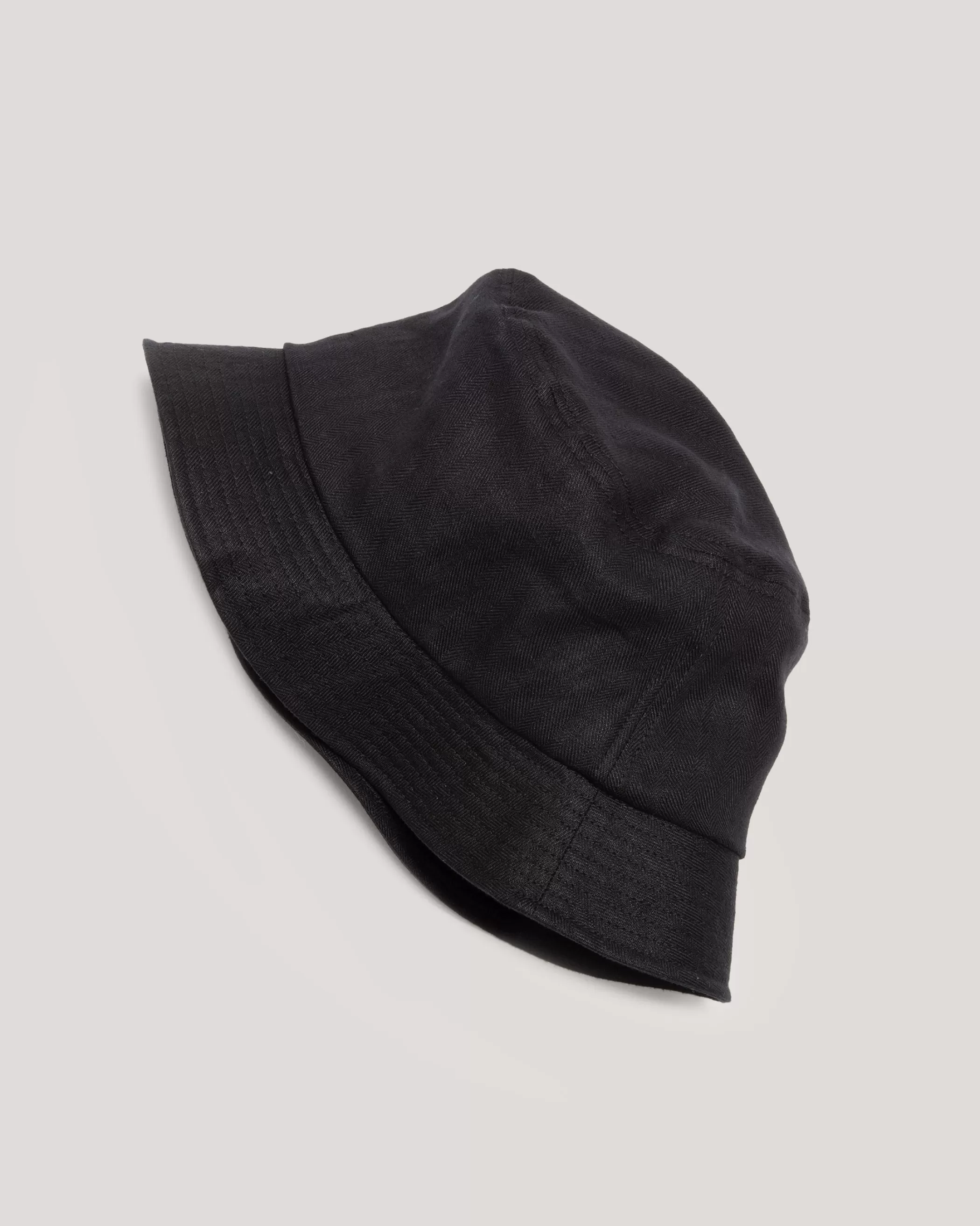 YMC Headwear | Headwear<Linen Bucket Hat Black