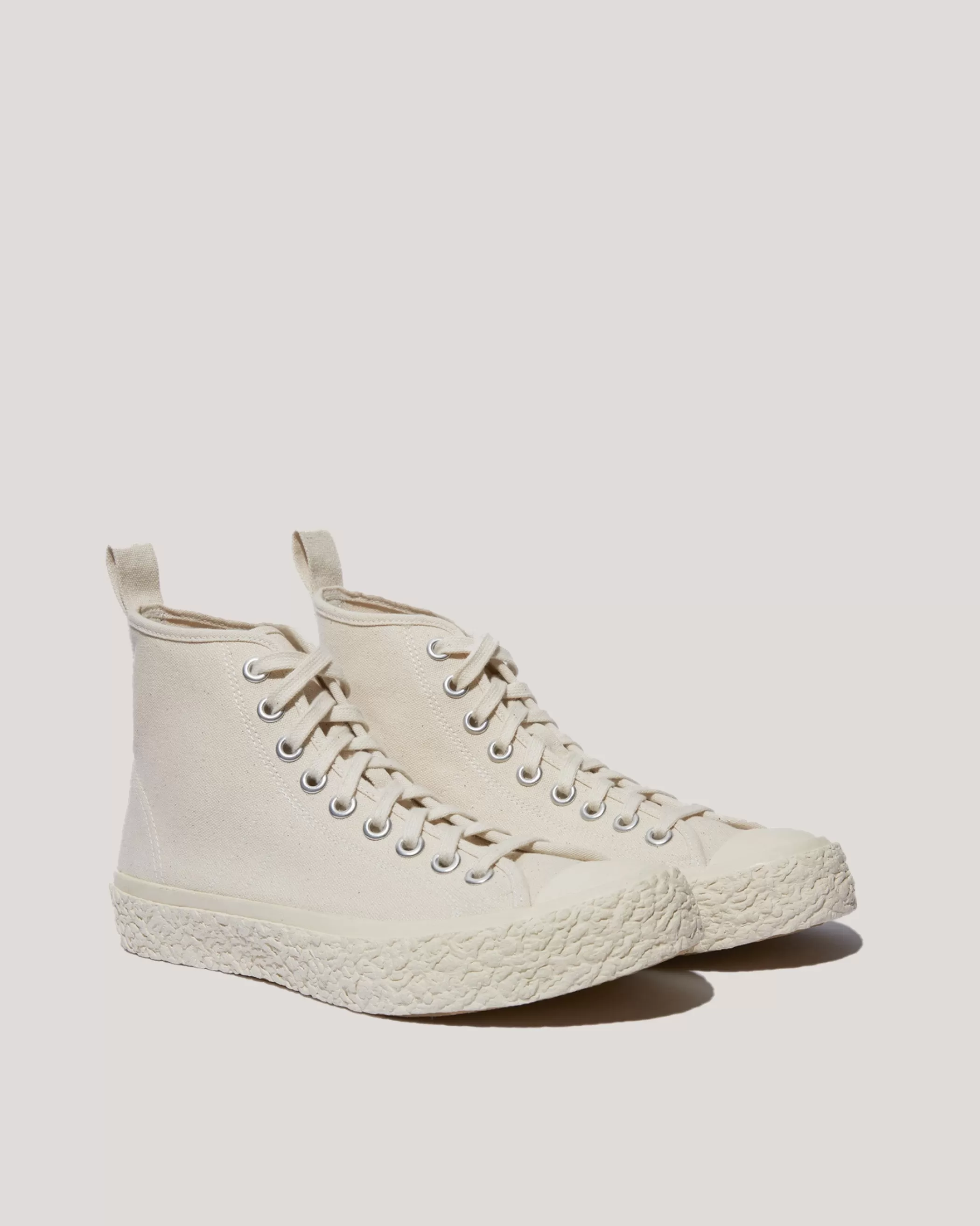 YMC Sneakers<Men's High Top Sneakers Ecru