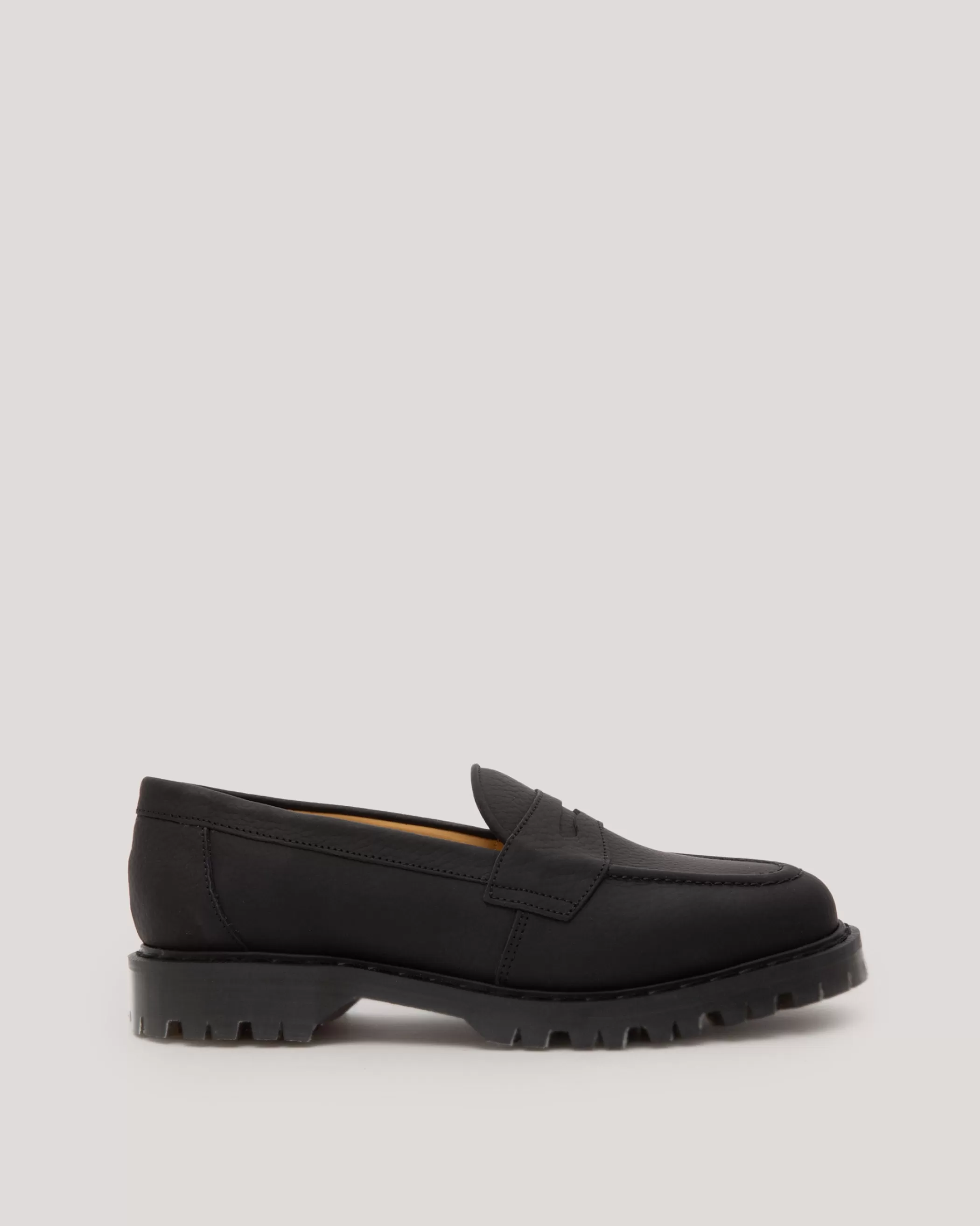 YMC Shoes<Men's Penny Loafers Black