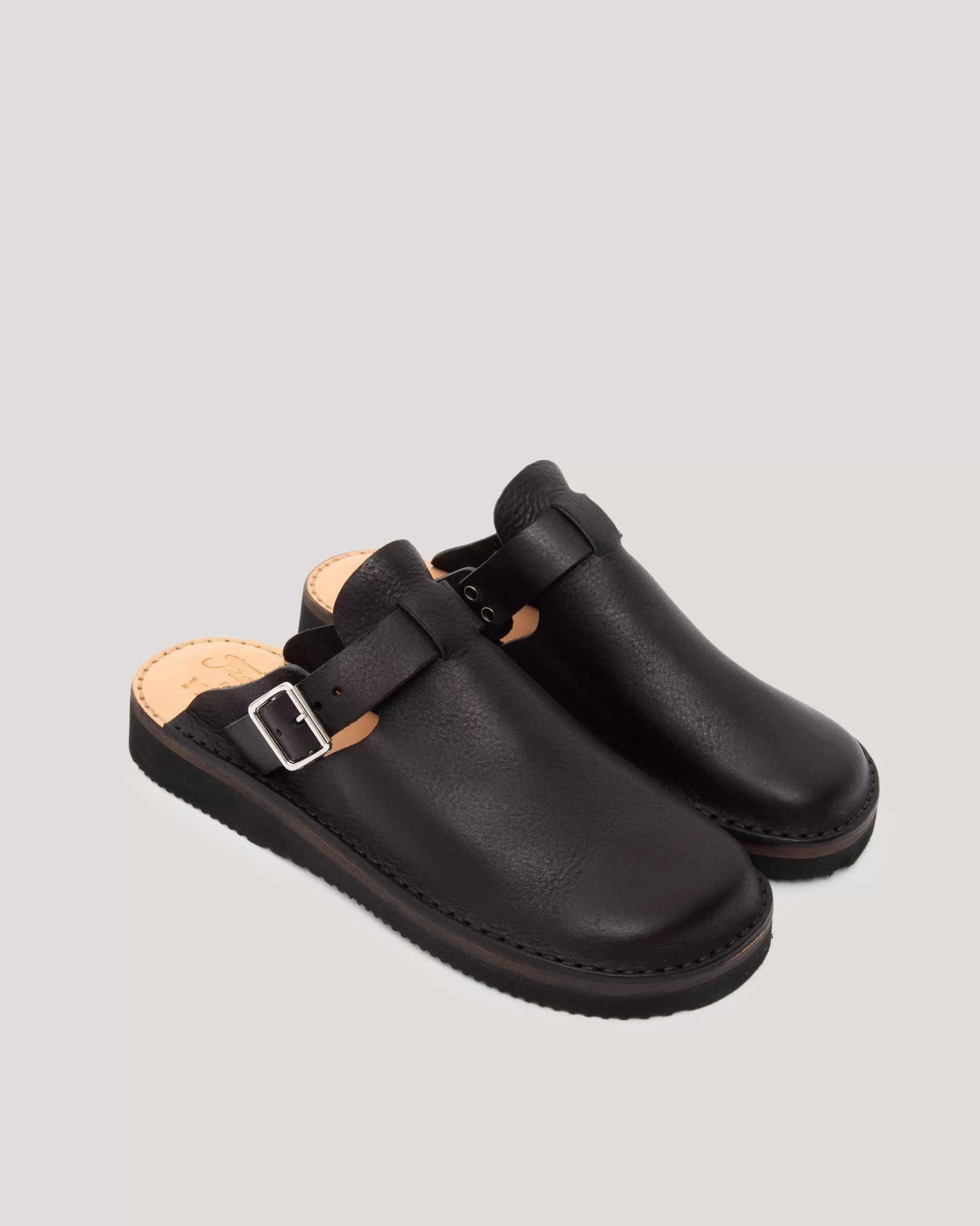 YMC Sandals | Shoes<Men's Sabot Mules Black