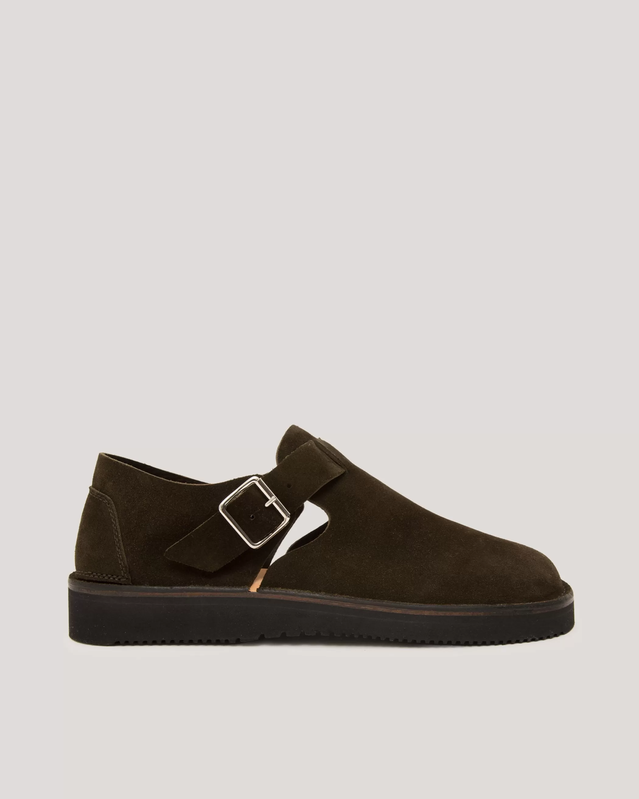 YMC Sandals<Men's Suede Summer Sandals Khaki