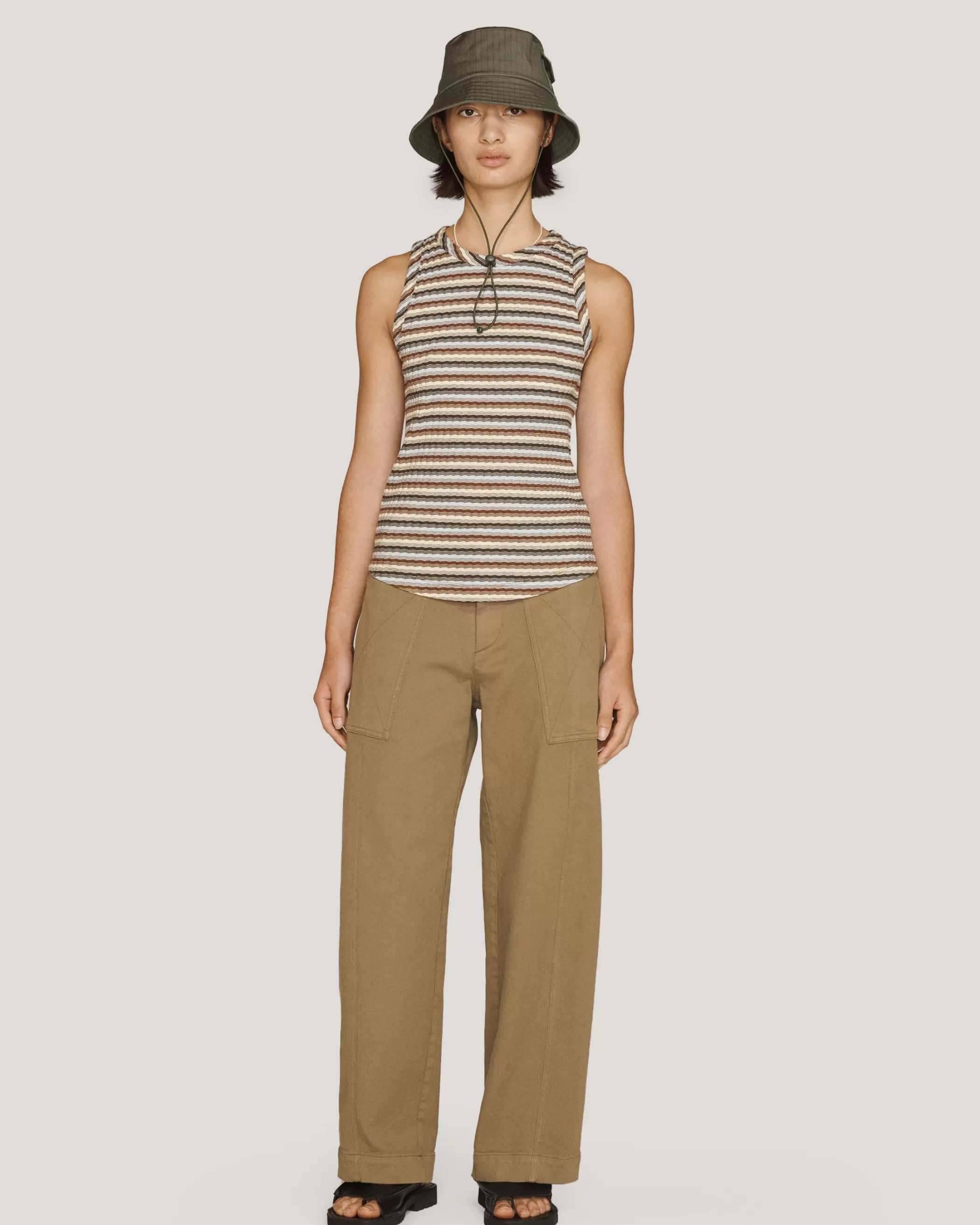 YMC Trousers<Peggy Trouser Brown