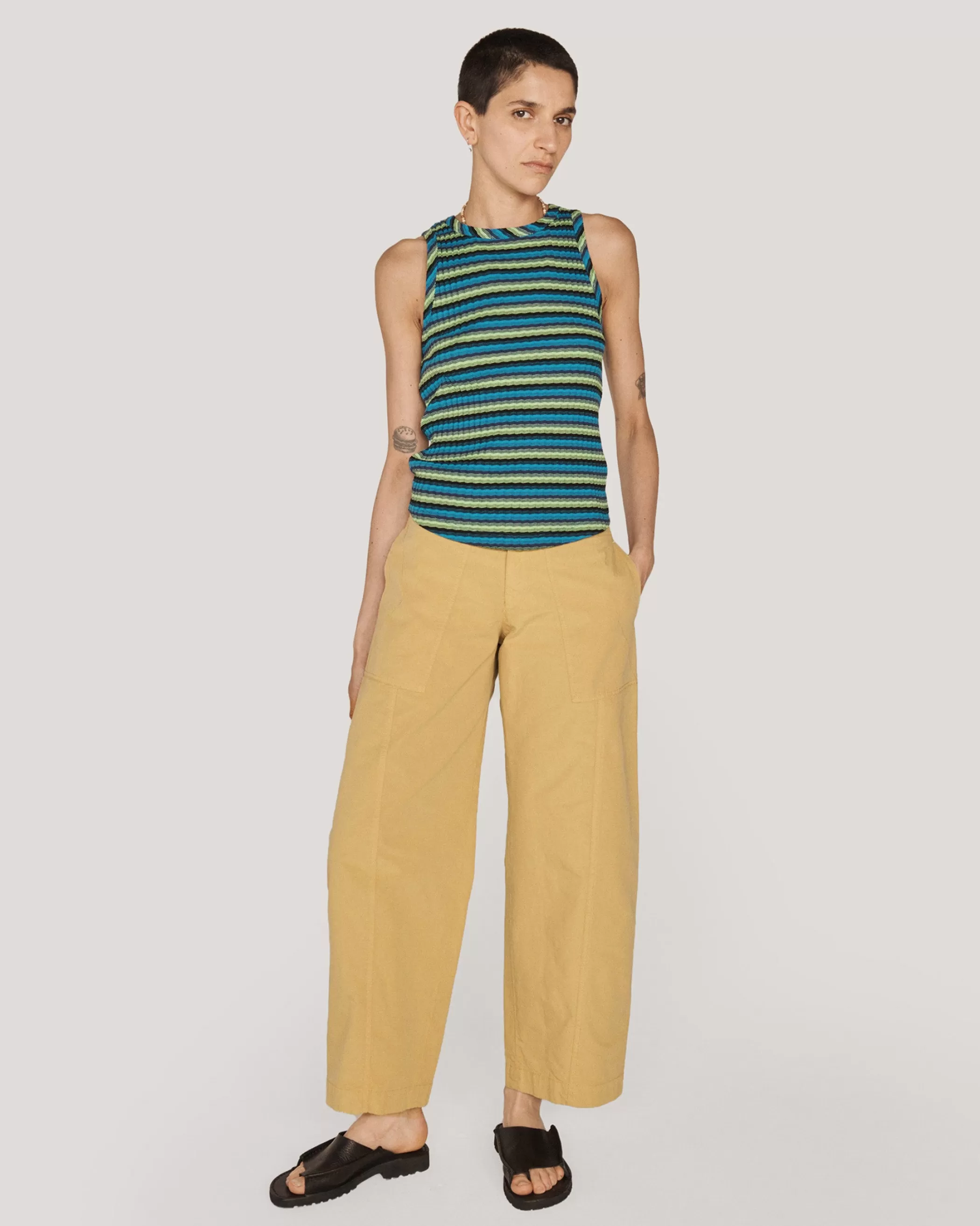 YMC Trousers<Peggy Trouser Natural