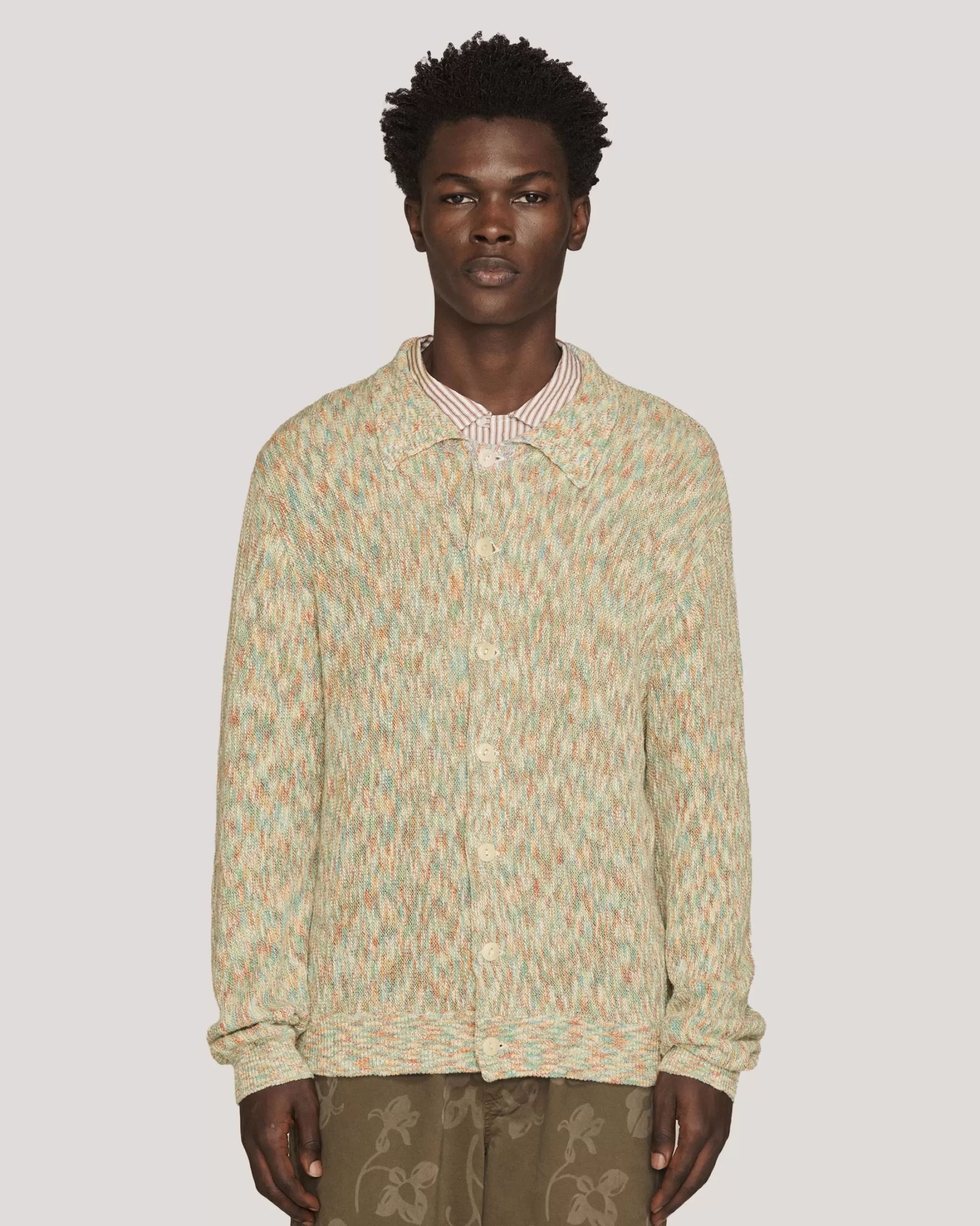 YMC Knitwear<Rat Pack Cardigan Multi