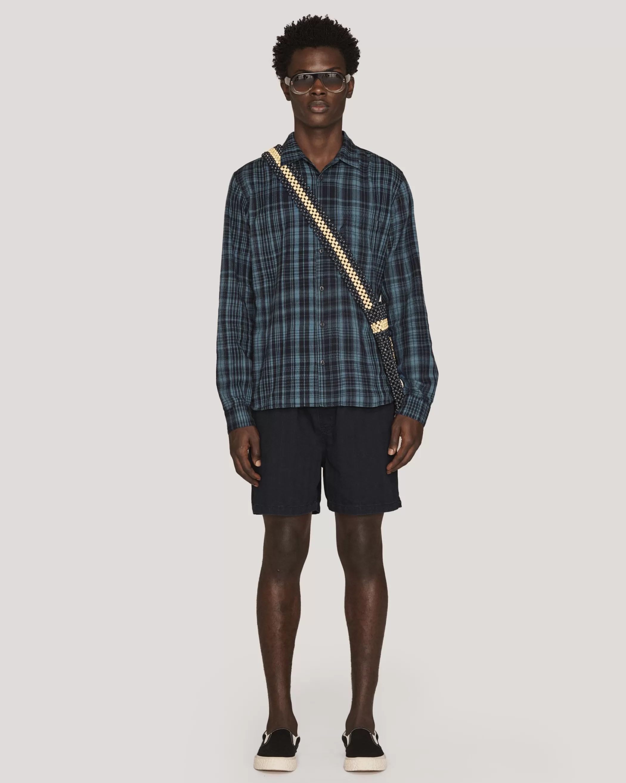 YMC Trousers & Shorts<Shorty Short Indigo