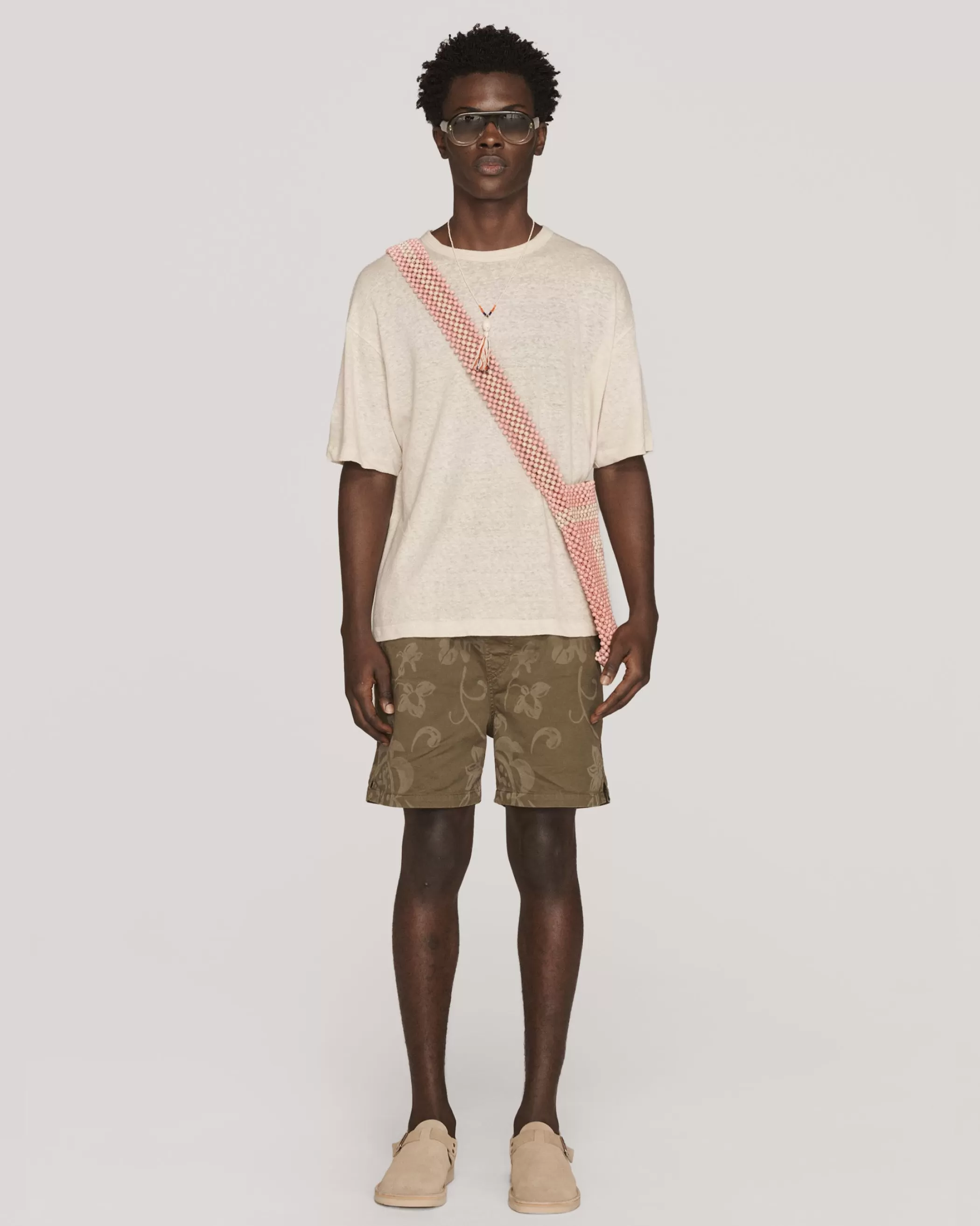 YMC Trousers & Shorts<Shorty Short Khaki