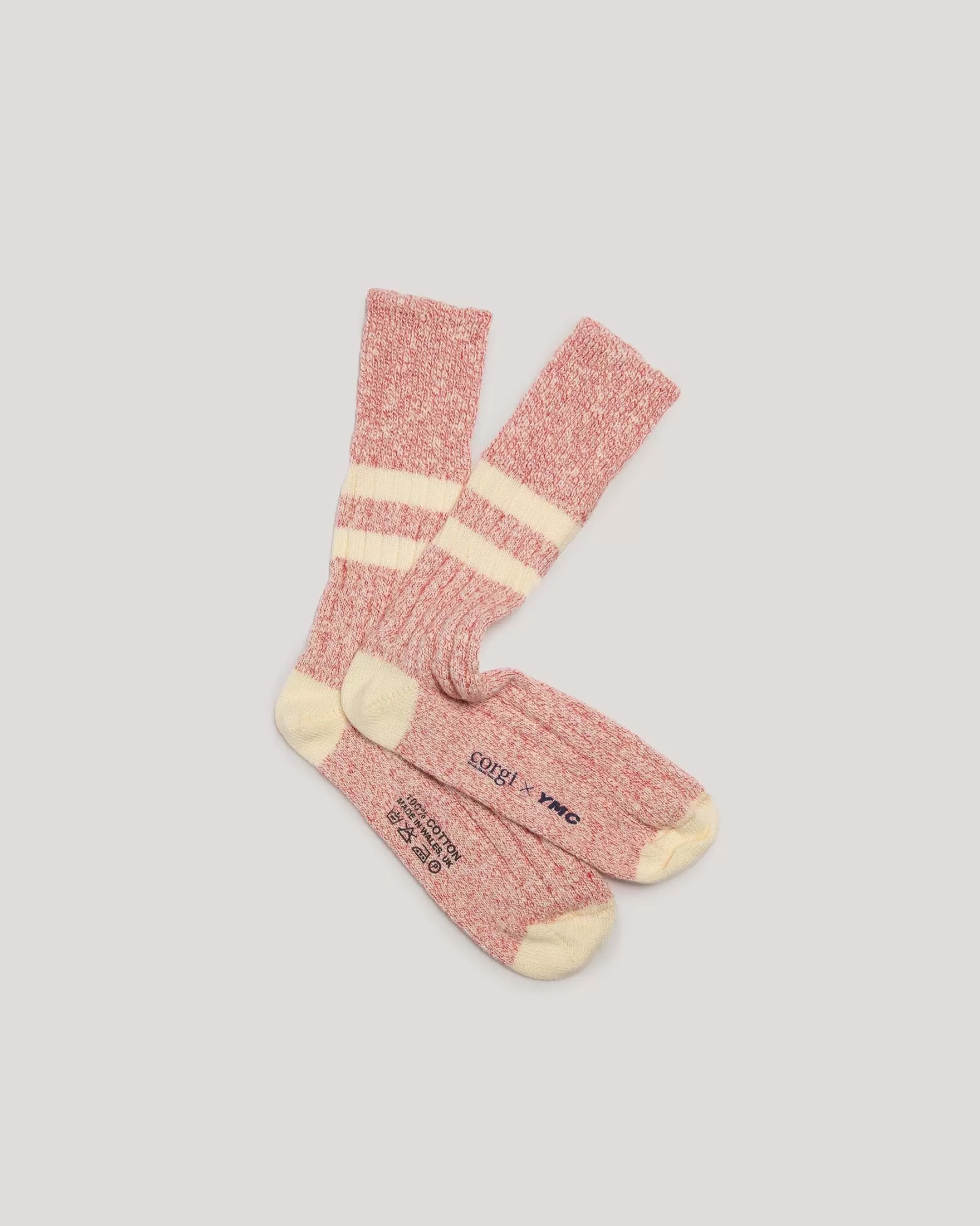 YMC Socks<Skate Sock Red