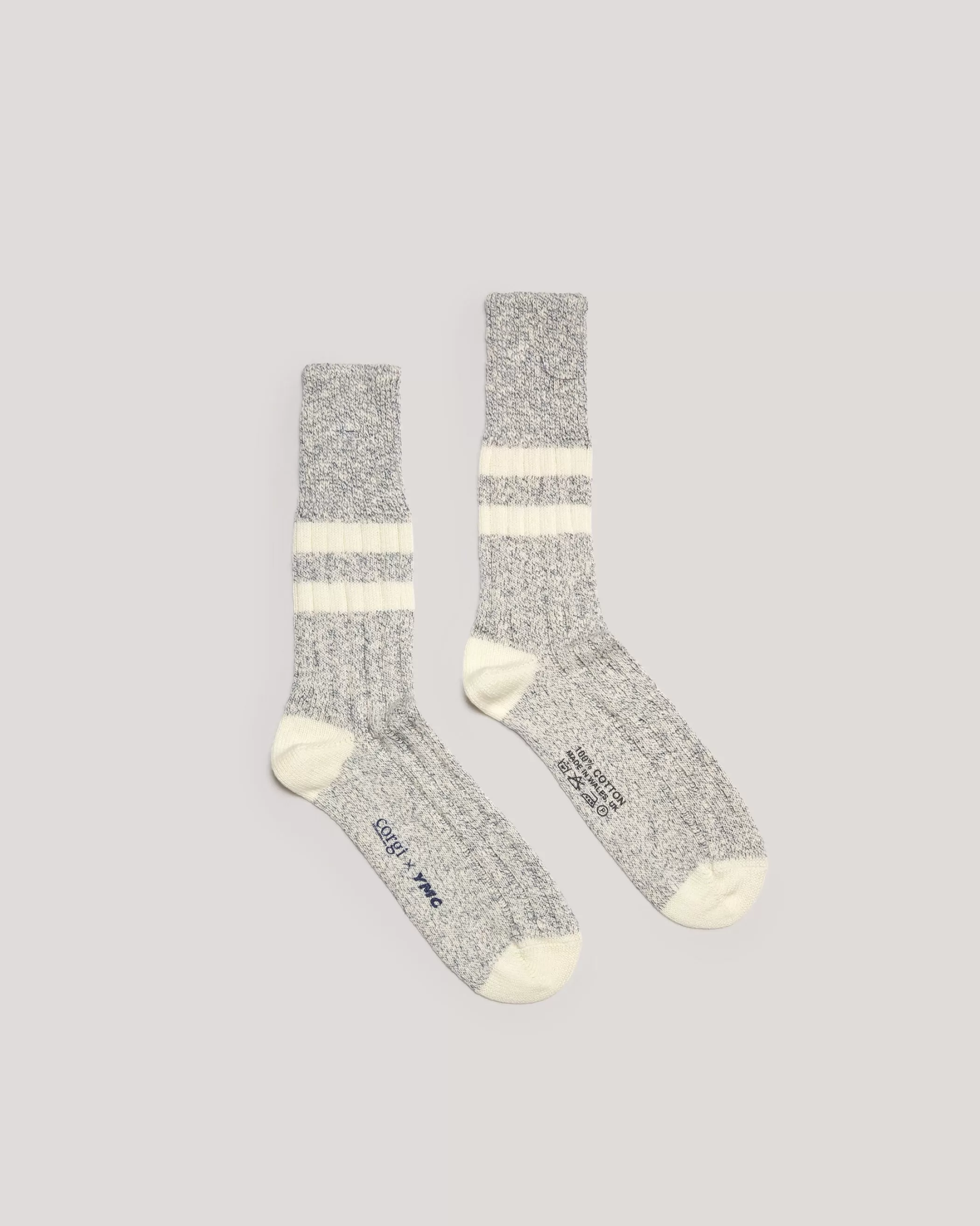 YMC Socks<Skate Sock Blue