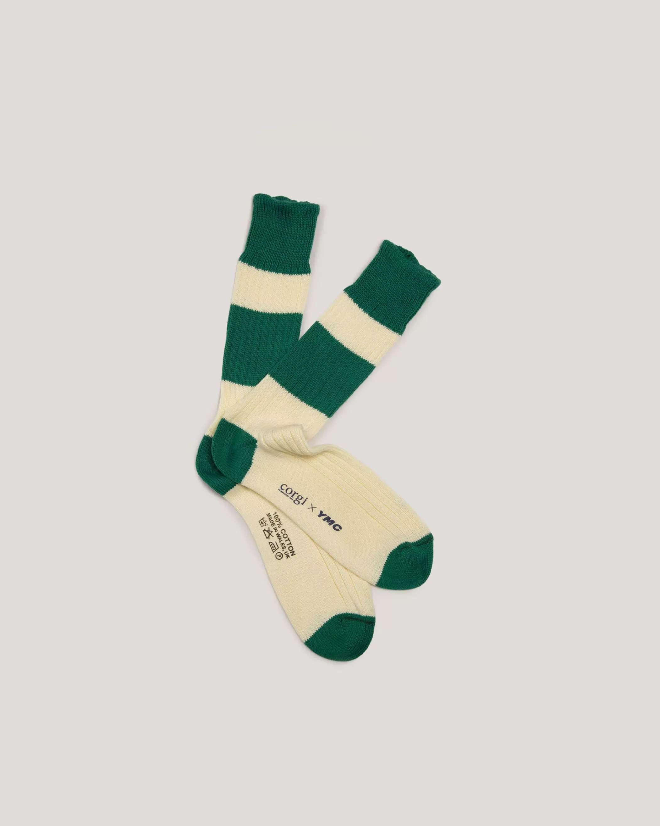 YMC Socks<Sport Sock Green