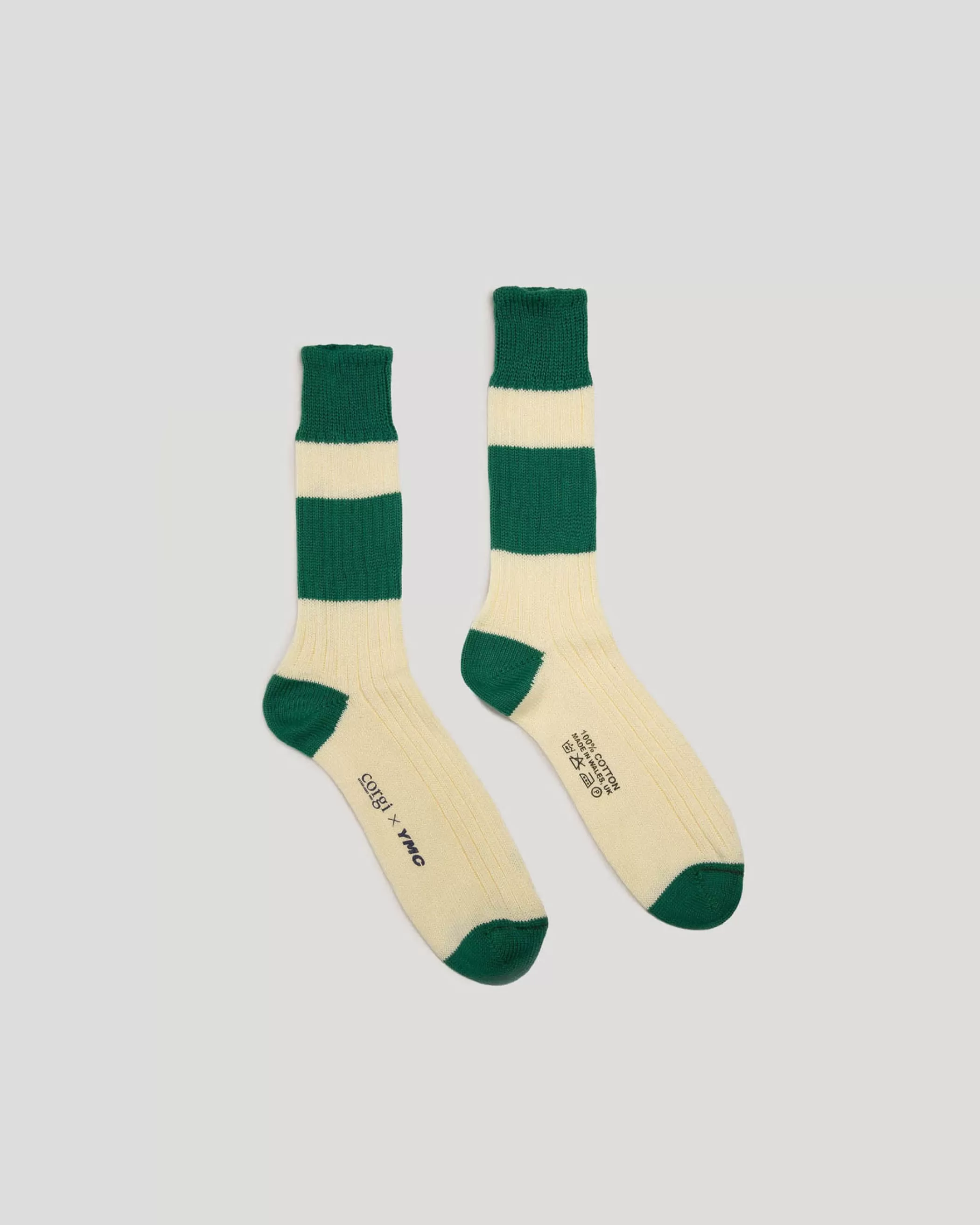 YMC Socks<Sport Sock Green